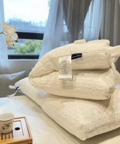Gối massage dệt kim