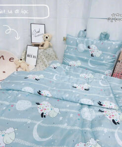 SET NGỦ ĐI HỌC CHO BÉ - CHẤT tencel eu hoa CAO CẤP