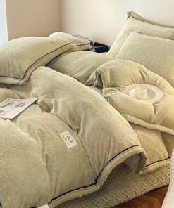 Set chăn ga nỉ 5 món
