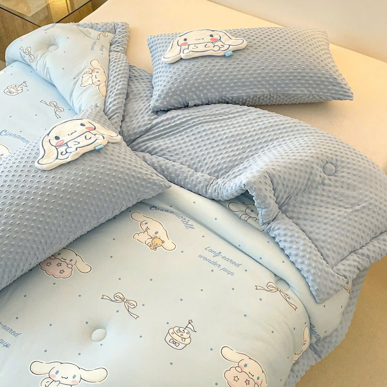 Chăn tuyết hạt đậu 3kg nhập khẩu Chăn tuyết hạt đậu 3kg nhập khẩu