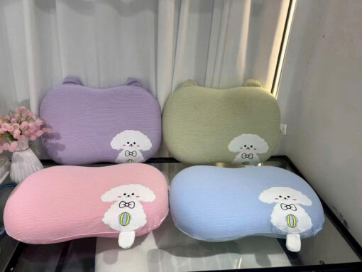 Gối cao su trẻ em - chó poodle