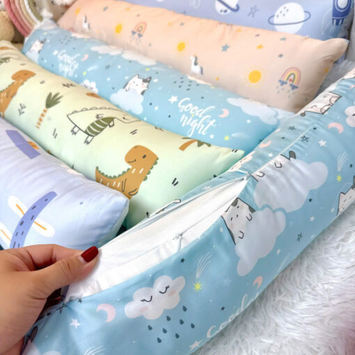 Gối ôm trẻ em Tencel ruột micro cao cấp