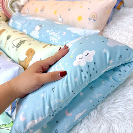 Gối ôm trẻ em Tencel ruột micro cao cấp
